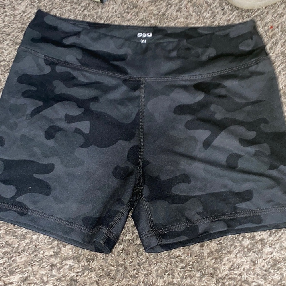 dsg black camo spandex